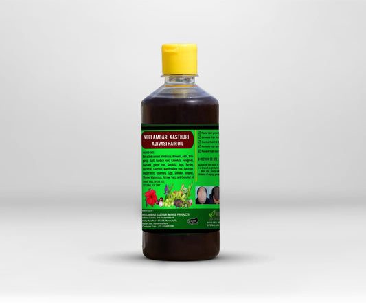 Adivasi Neelambari Hakki Pikki Hair Oil with (4.9 ⭐⭐⭐⭐⭐ 18,833 REVIEWS) Globally